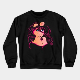 Electric Diva- Hot pink Crewneck Sweatshirt